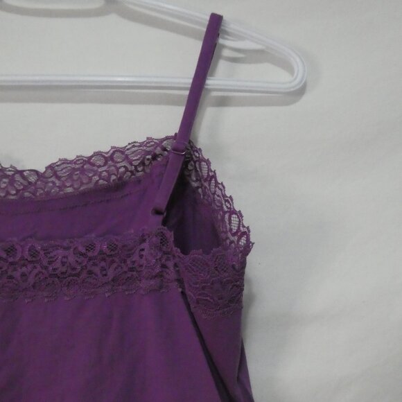 ANN TAYLOR PETITE Ann Taylor Petite SP Purple Lace Trim Cami Tank Top - NWT - Picture 12 of 15